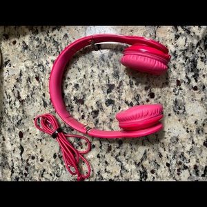 Beats Solo by Dre Headphones Pink